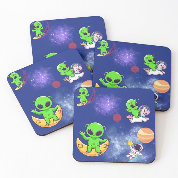 Item preview, Space Adventure with Aliens designed and sold by DawiDaDesign.
