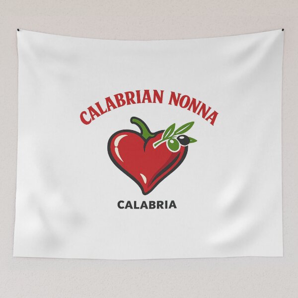 Item preview, Calabrian Nonna Pepper Heart Calabria Pride designed and sold by pirminio.