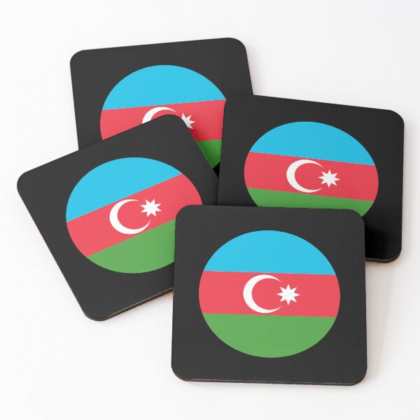 Item preview, Azerbaijan Circle Flag AZ designed and sold by shitpostee.