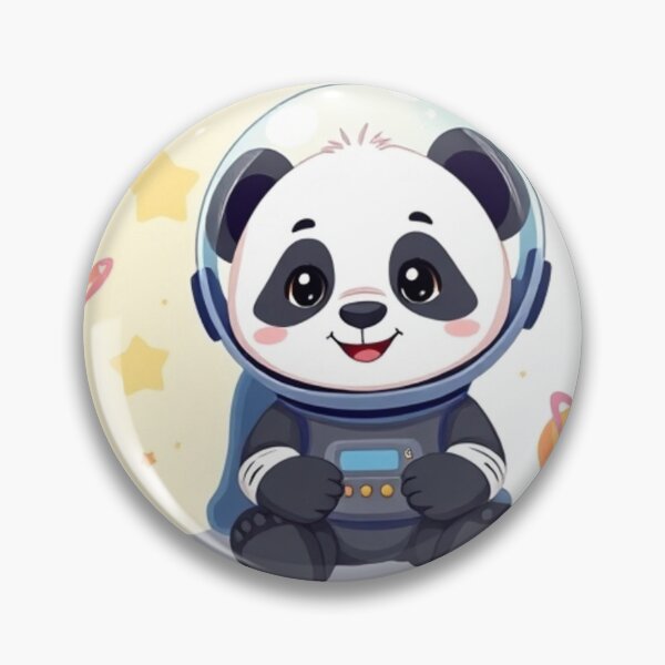 Item preview, ? Astronaut Panda – Cute Space Kids T-Shirt Design designed and sold by SunnyDesign82.