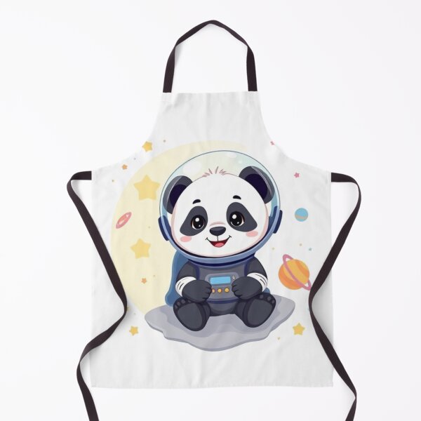 Item preview, ? Astronaut Panda – Cute Space Kids T-Shirt Design designed and sold by SunnyDesign82.