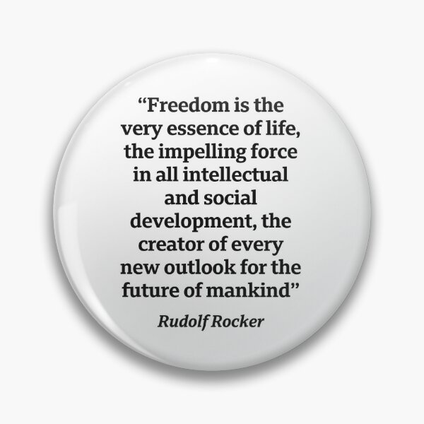 Item preview, Rudolf Rocker - anarchist designed and sold by bowbrick.