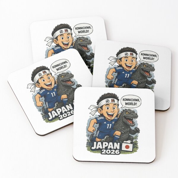 Item preview, Japan 2026 Soccer Fan Sticker designed and sold by Pixanova.