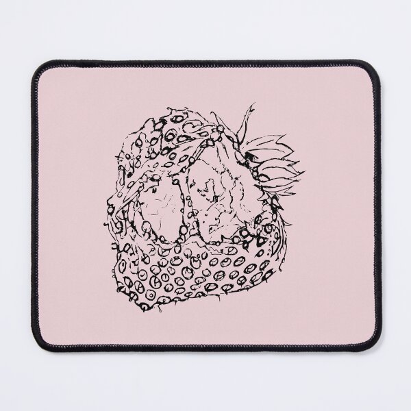 Item preview, Snack de caracol con fresa - (#EED4D9) designed and sold by The Stippler Process.