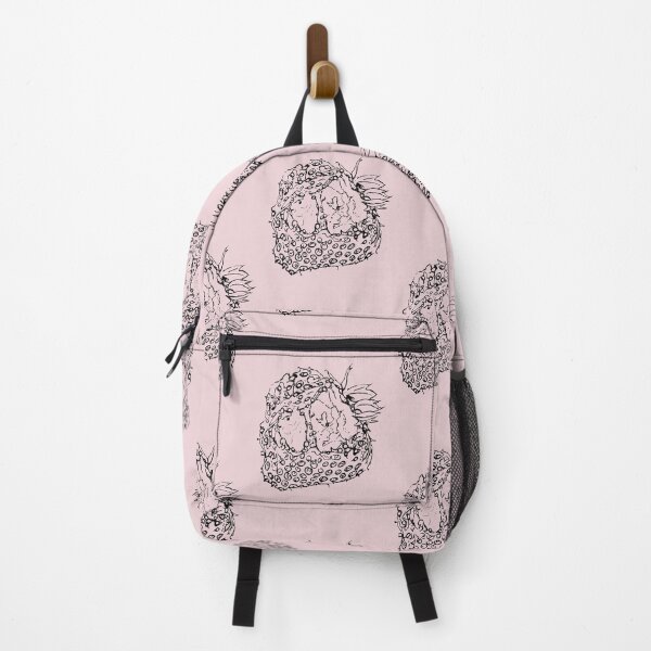 Item preview, Strawberry Snail Snack - (#EED4D9) designed and sold by The Stippler Process.