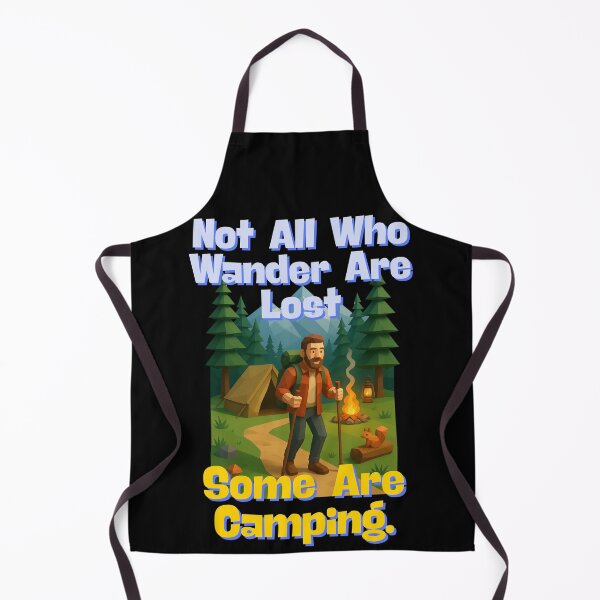 Item preview, Not All Who Wander Are Lost. Some Are Camping. Funny Camping Shirt designed and sold by lazulishop.