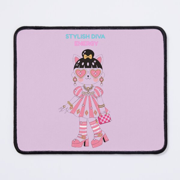 Item preview, Kawaii Fashion Cat Girl Pink Coquette Y2K Graphic Tee designed and sold by Mousy17.