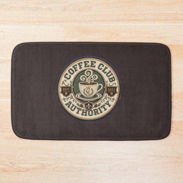 Item preview, Coffee Club Authority Badge Sticker designed and sold by The Silly goose country club.