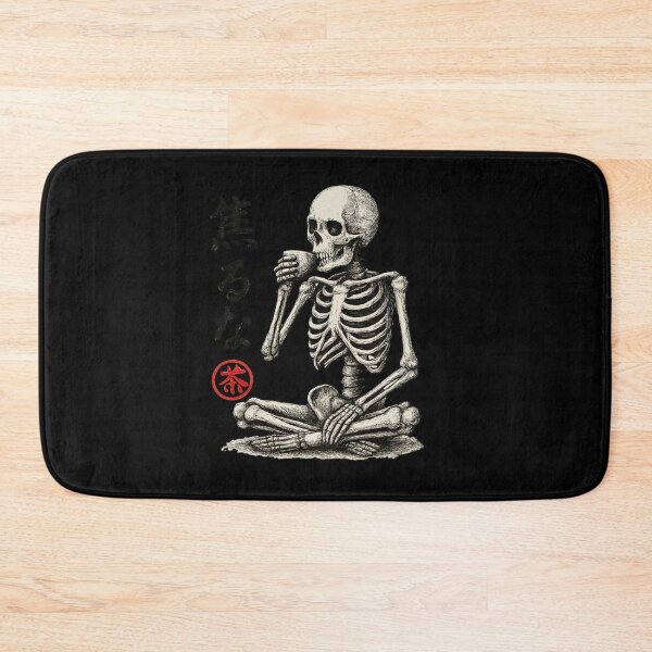 Item preview, Anxious Skeleton Kanji designed and sold by SiarheiYur.