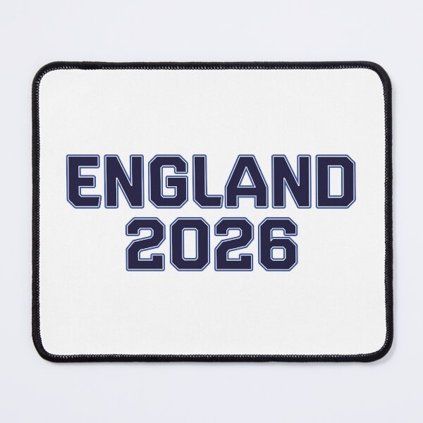 Item preview, England 2026 World Cup (Navy with White & Blue Outline) designed and sold by STUDIO-72.