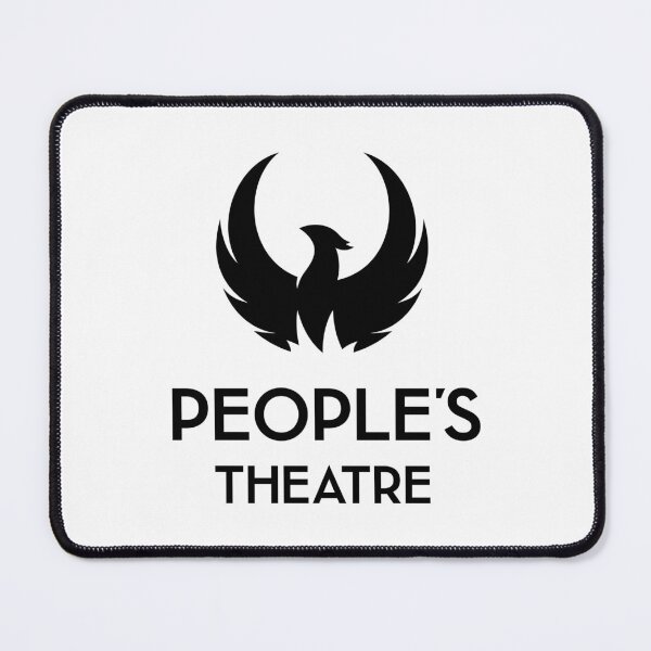 Item preview, Logo Text Column Black designed and sold by peoplestheatre.