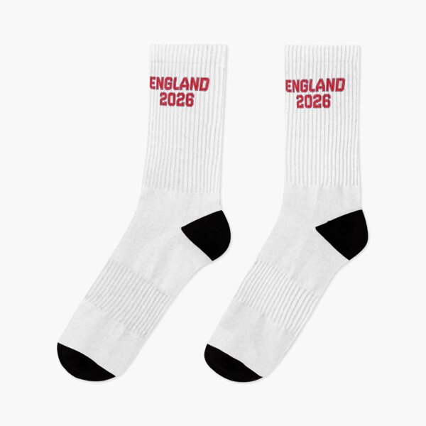 Item preview, England 2026 World Cup (Red with White & Blue Outline) designed and sold by STUDIO-72.