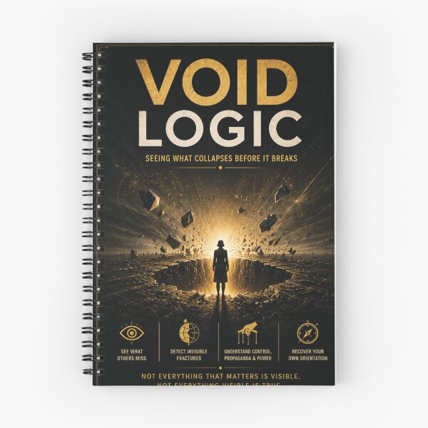 Item preview, Gold Void Logic: Seeing The Collapse Poster designed and sold by ChristineDjerf.