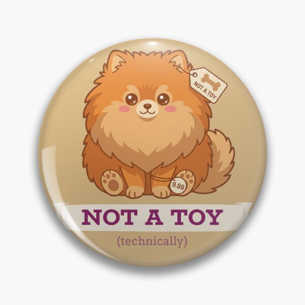 Item preview, Pomeranian Not A Toy designed and sold by GlitchedTees.