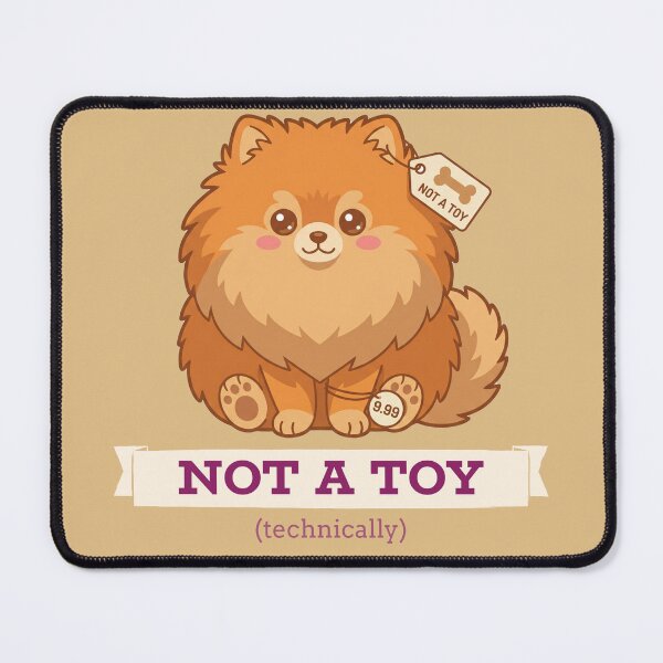 Item preview, Pomeranian Not A Toy designed and sold by GlitchedTees.