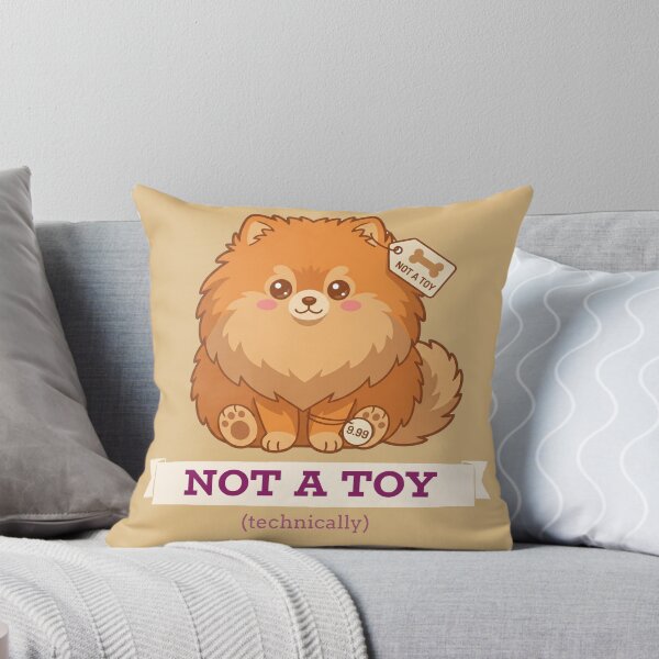 Item preview, Pomeranian Not A Toy designed and sold by GlitchedTees.