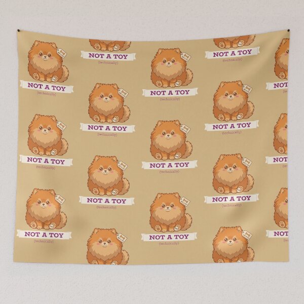 Item preview, Pomeranian Not A Toy designed and sold by GlitchedTees.