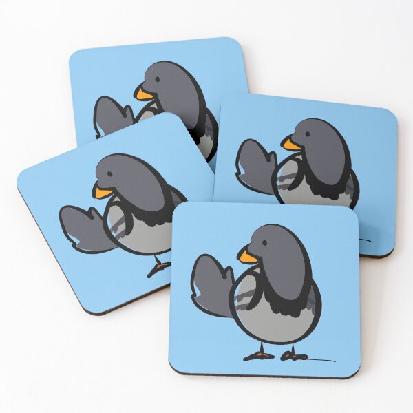 Item preview, Cute Pigeon | Funny Bird Illustration designed and sold by Covo Studio.