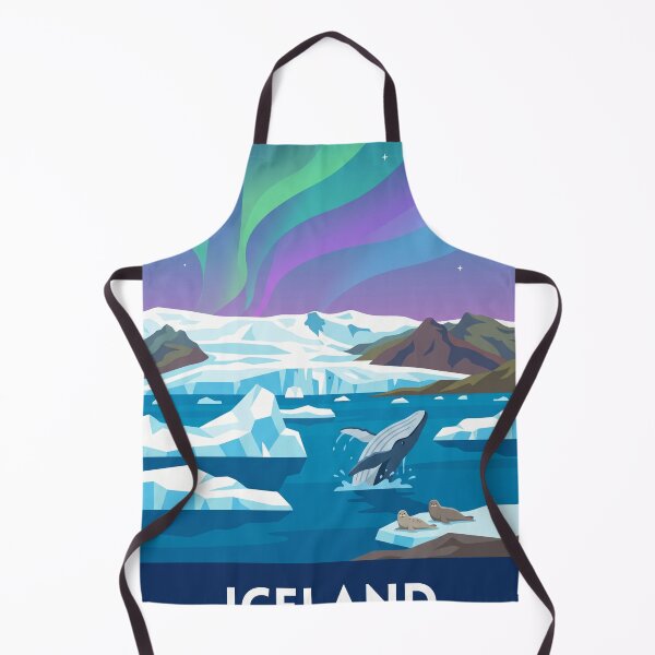 Item preview, Iceland Travel Poster designed and sold by cocakoki.
