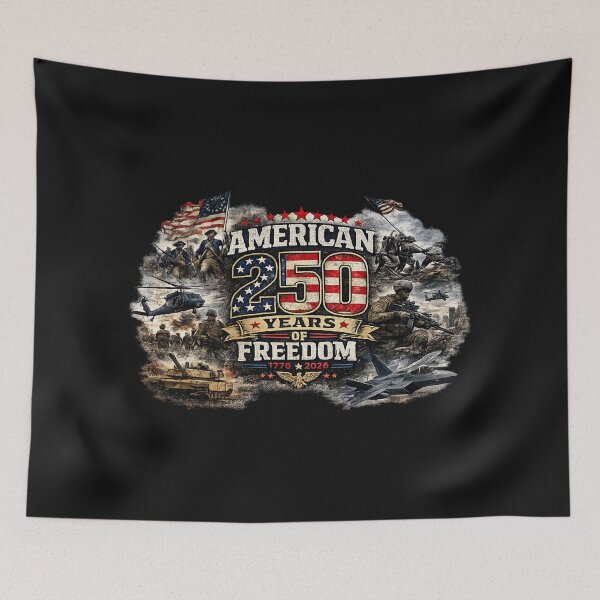 Item preview, 250 Years Of American Freedom designed and sold by bohemianbrigade.