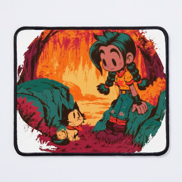 Item preview, T-shirt - Illustration - Sunset Companions Adventure designed and sold by ForeverPrintsOK.