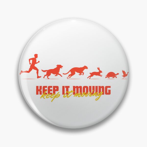 Item preview, Keep It Moving (Running) designed and sold by RunningWhiskers.