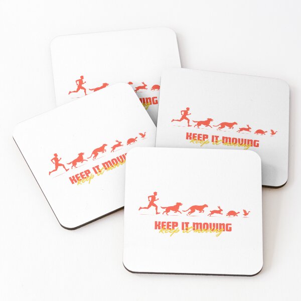 Item preview, Keep It Moving (Running) designed and sold by RunningWhiskers.