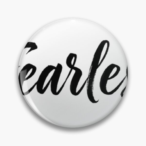 Item preview, Fearless Bold Calligraphy Typography Art designed and sold by WonderDokkan.