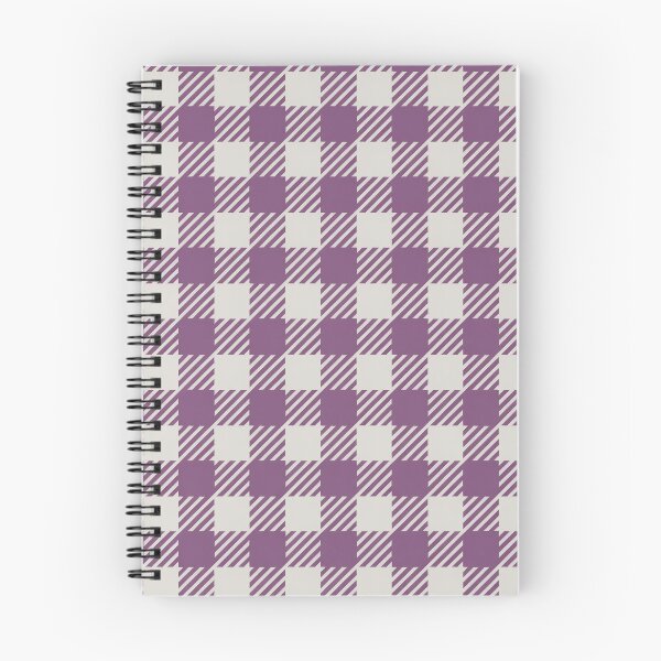 Item preview, Beautiful Purple and White Gingham Pattern designed and sold by Caviar-Studio.