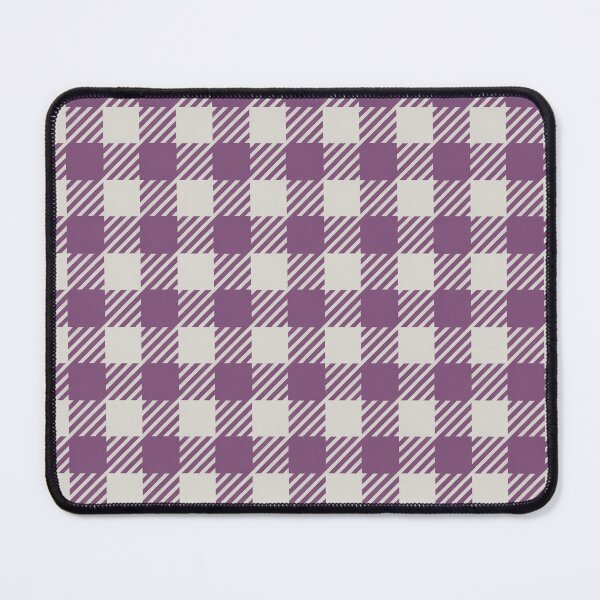 Item preview, Beautiful Purple and White Gingham Pattern designed and sold by Caviar-Studio.
