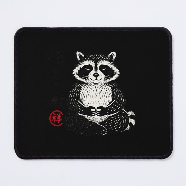 Item preview, Raccoon Wisdom Kanji designed and sold by SiarheiYur.