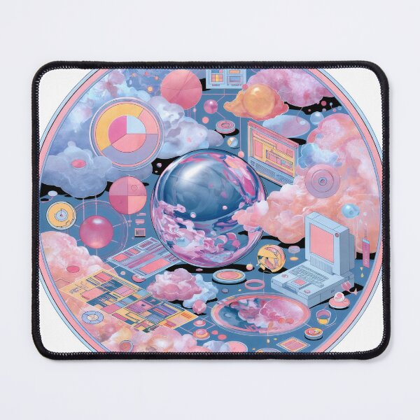 Item preview, Wall Art - Postcard - T-shirt -Cosmic Data Dreamscape designed and sold by ForeverPrintsOK.