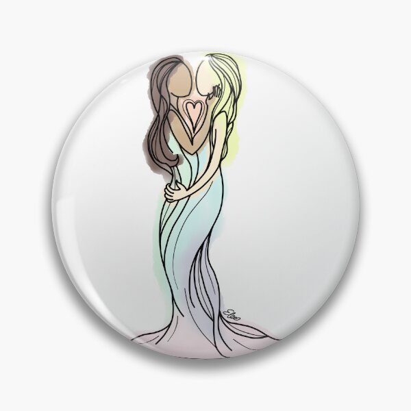 Item preview, Lesbian Watercolour Art designed and sold by Elliebellie33.