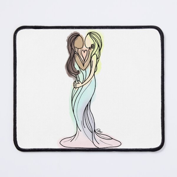 Item preview, Lesbian Watercolour Art designed and sold by Elliebellie33.