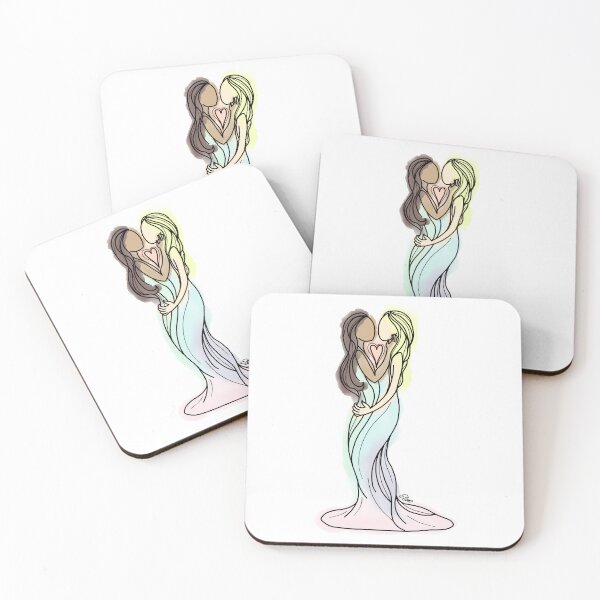 Item preview, Lesbian Watercolour Art designed and sold by Elliebellie33.