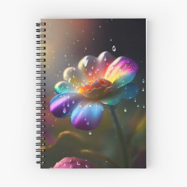 Item preview, Rainbow Petals in Morning Rain designed and sold by Glowing-Pieces.