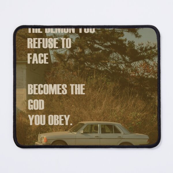 Item preview, Dark Retro Existential Quote designed and sold by DoNotWearThis13.