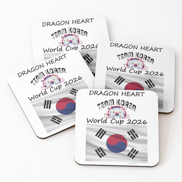 Item preview, Korea Fan T‑Shirt world Soccer Cup 2026 Dragon outfit designed and sold by cabevo.