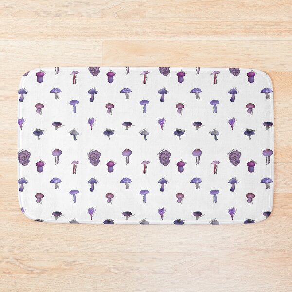 Item preview, Purple Mushrooms designed and sold by paperandp!xels.