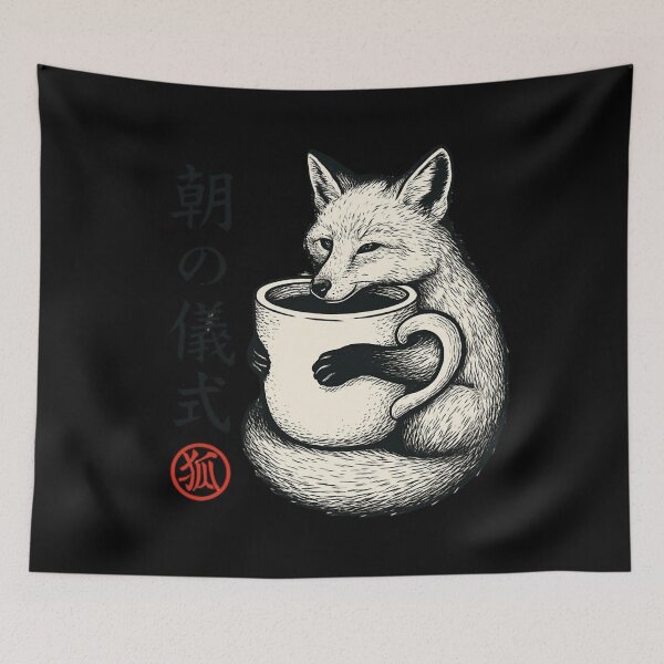Item preview, White Fox Kanji designed and sold by SiarheiYur.