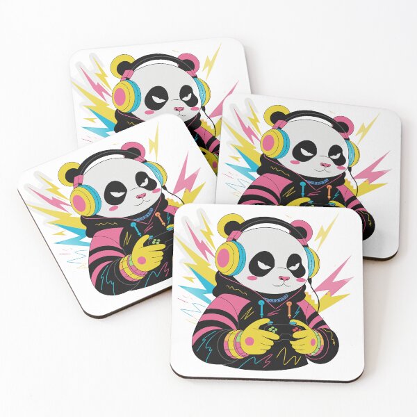 Item preview, Gamer Panda Sticker designed and sold by inkfusionhub99.
