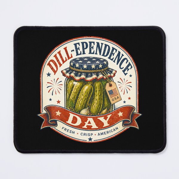Item preview, Dill Ependence Day Funny Patriotic Pickle Fourth Of July Graphic designed and sold by Craft Design Alchemy.