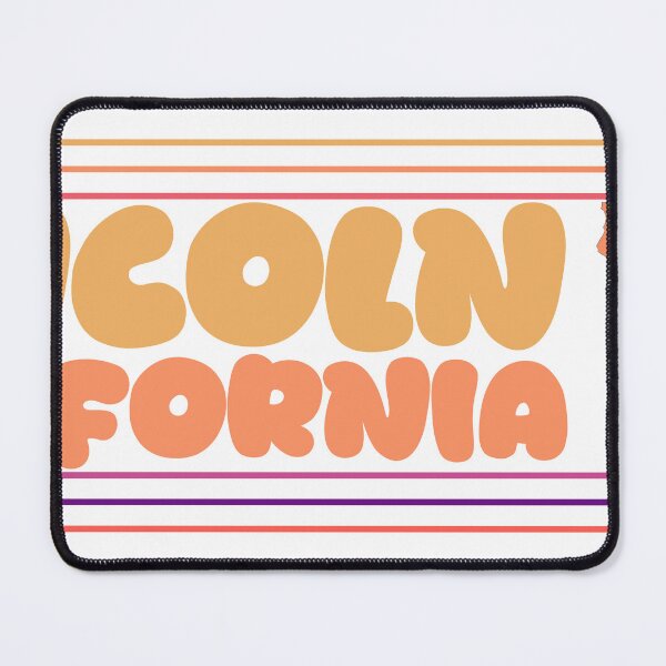 Item preview, Lincoln California City Marked On Map designed and sold by TheIconSmith.