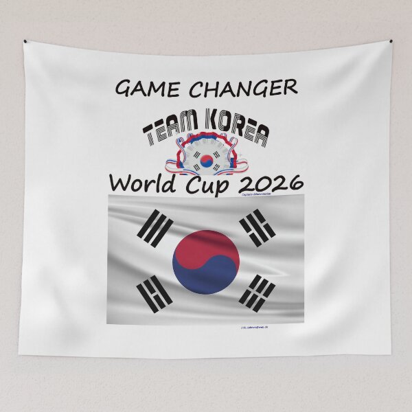 Item preview, Korea Fan T‑Shirt world Soccer Cup 2026 Dragon outfit designed and sold by cabevo.
