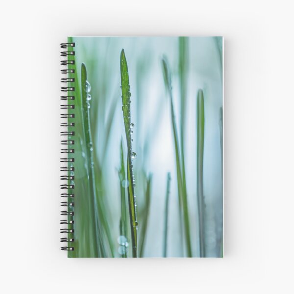 Item preview, Fresh Morning Dew Drops on Green Grass Macro Nature Pattern designed and sold by MariaAbaza.