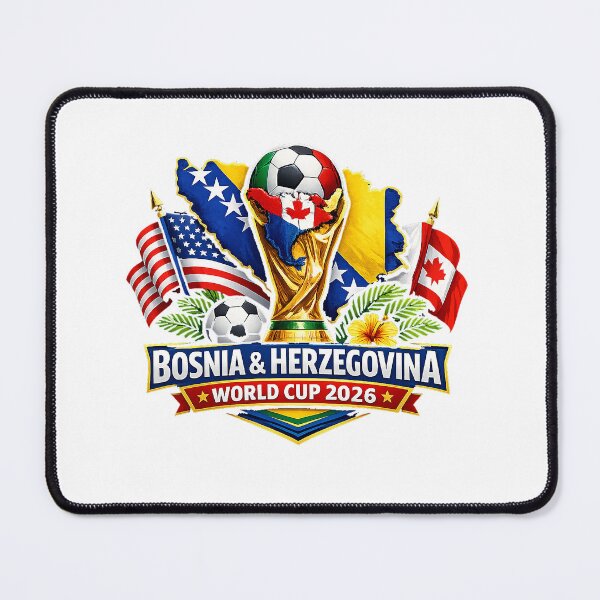 Item preview, Bosnia & Herzegovina Football Fan Pride 2026 designed and sold by wardkinne.