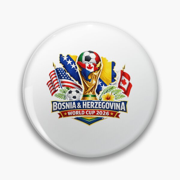 Item preview, Bosnia & Herzegovina Football Fan Pride 2026 designed and sold by wardkinne.