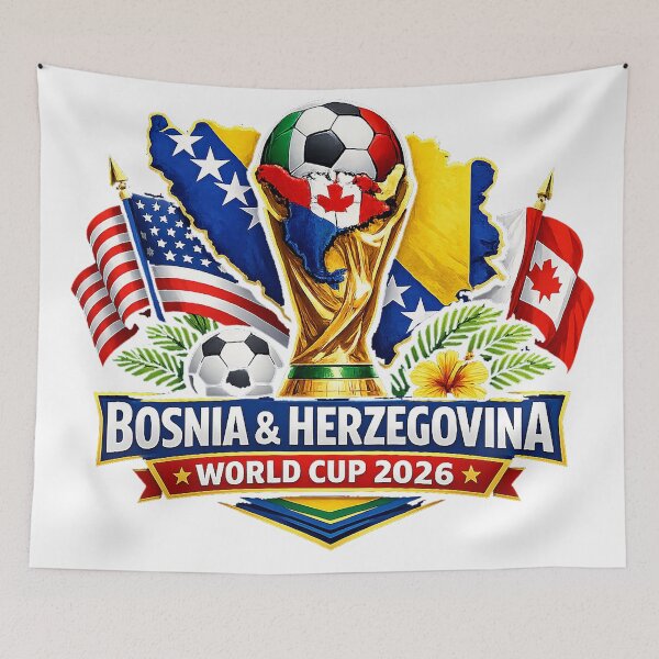 Item preview, Bosnia & Herzegovina Football Fan Pride 2026 designed and sold by wardkinne.
