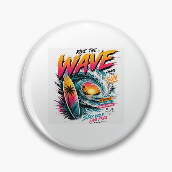 Item preview, Ride the Wave – Tropical Sunset Surf Streetwear designed and sold by AchraffPrint.
