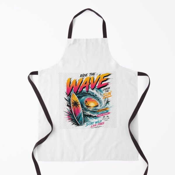 Item preview, Ride the Wave – Tropical Sunset Surf Streetwear designed and sold by AchraffPrint.